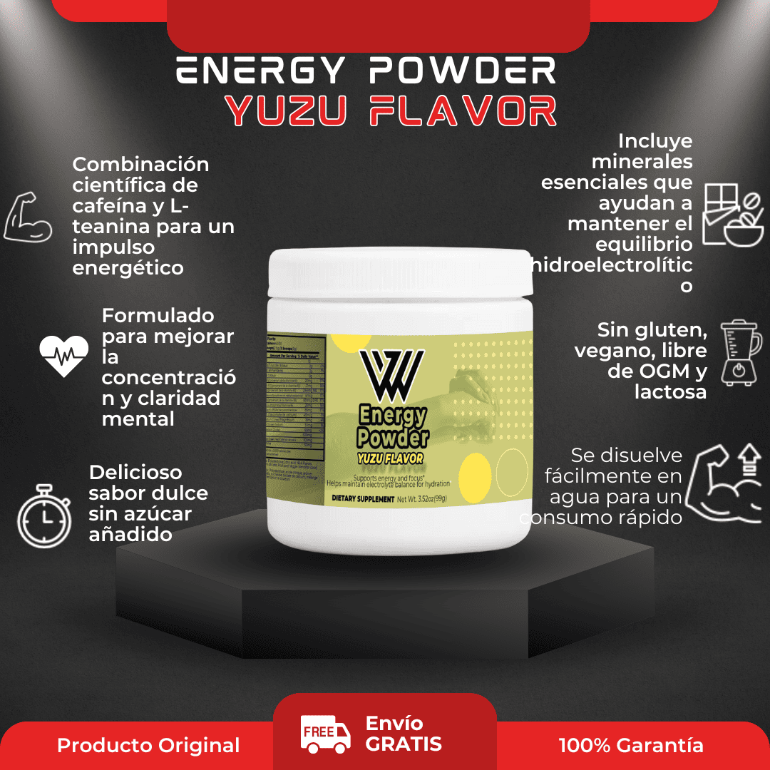 Energy Powder (Yuzu Flavor)