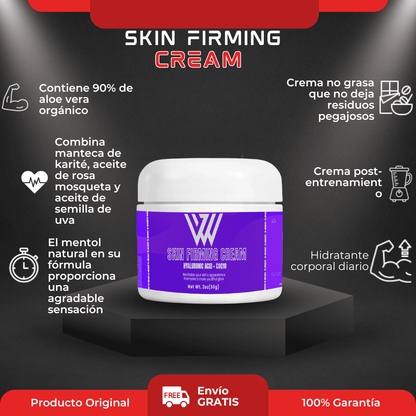 Crème raffermissante pour la peau 